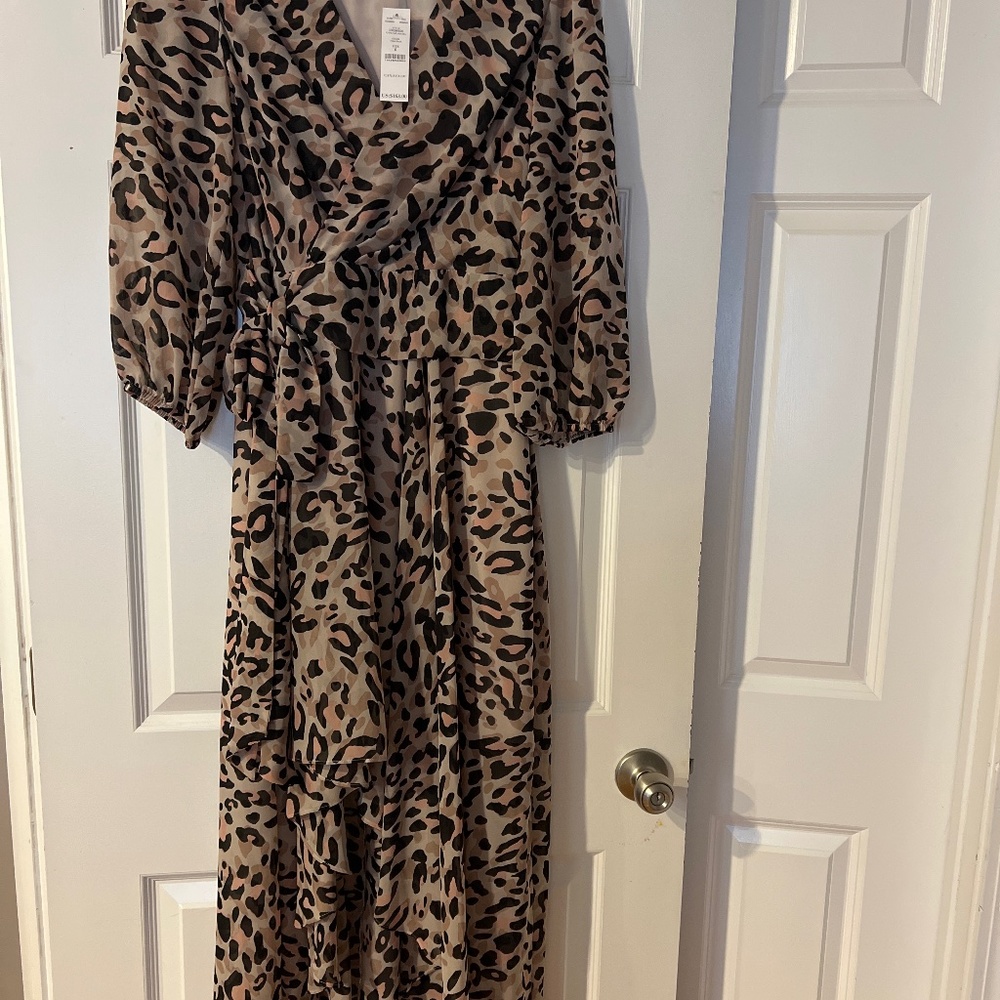 NWT Leopard Print Dress